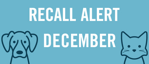 December Pet Food Recalls