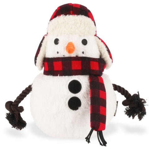 P.L.A.Y. Holiday Snowman Dog Toy | Front Image